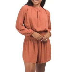 SPLENDID X CELLA JANE | SMOCKED ROMPER Jasper Size Various Sizes Available New